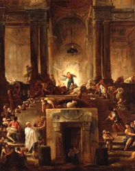 Le Christ chasse les changeurs du Temple