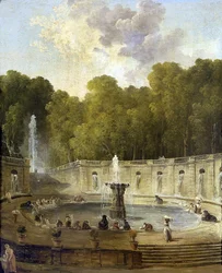 Lavandières dans un parc