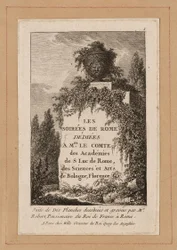 Première assiette de Soirées à Rome