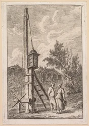 Les Soirées de Rome : Le Poteau, 1763-1764