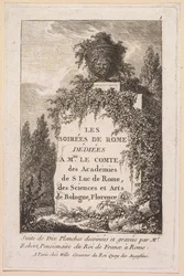 Les Soirées de Rome : Page de titre