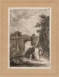 Planche huit de Soirées à Rome