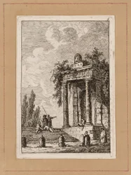 Planche Quatre des Soirées à Rome