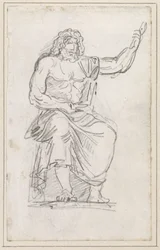 Statue de Jupiter, assis