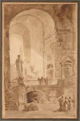 Escalier voûté