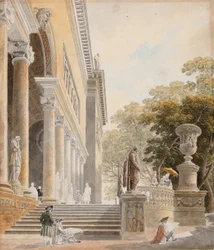 Vue de la Villa Médicis