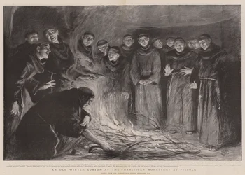 Une vieille coutume hivernale au monastère franciscain de Fiesole