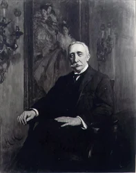 Portrait de Sir Carl Meyer vers 1910