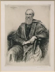 William Thomson, 1er Baron Kelvin (1824-1907) mathématicien et physicien britannique, 1891