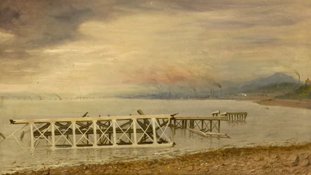 Débris du pont de Tay