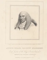 Arthur Wolfe, vicomte Killwarden, gravé par G. Robinson