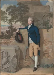 Frederick North, plus tard cinquième comte de Guilford, à Rome