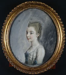Portrait de Georgiana Spencer, plus tard duchesse de Devonshire