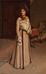 Une dame de Cleveland, États-Unis