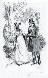 "Emma et Mr Knightley" (illustration)