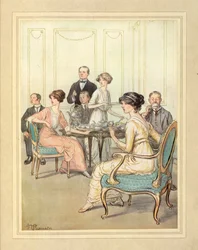 Prendre le thé, de 