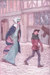 "Je préfère, ma foi, aller devant vous comme un homme, que de le suivre comme un nain", illustration de 