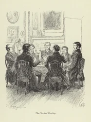 Illustration pour Amos Barton par George Eliot