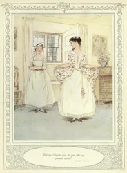 Illustration pour She Stoops to Conquer de Goldsmith