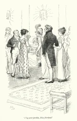 Illustration pour Northanger Abbey de Jane Austen