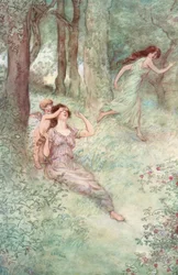 Illustration pour Comme il vous plaira de Shakespeare
