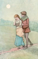 Illustration pour Comme il vous plaira de Shakespeare