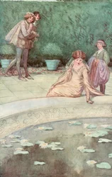 Illustration pour Comme il vous plaira de Shakespeare