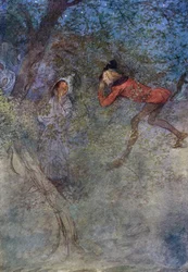 Illustration pour Les Joyeuses Commères de Windsor