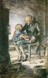 Invitant Silas avec beaucoup de rires