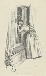 Ouvert un volet, 1896
