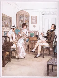 Phoebe : Il est absolument intrépide, Susan, il a fumé sa pipe dans cette pièce.