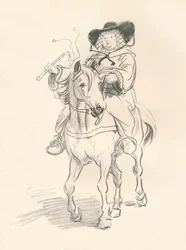Esquisse préliminaire pour La Femme de Bath, vers 1917