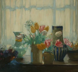 Fleurs à la Fenêtre