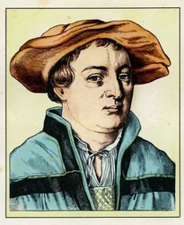 Hans Holbein le Jeune - Hans HOLBEIN il Giovane (1497 o 1498-1543) 1854 (gravure)