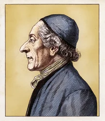 Johann Caspar Lavater (11 novembre 1741-2 janvier 1801) 1854 (gravure)