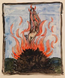 La sorcière au bûcher