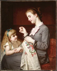 La leçon de broderie