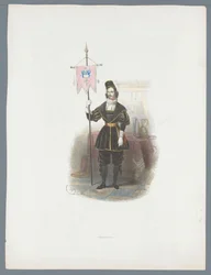 Homme en costume historique