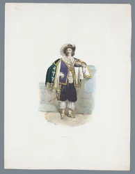Homme en costume historique