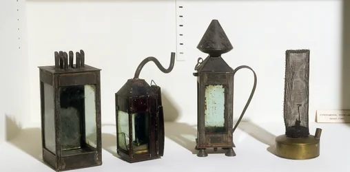 Lampes de sécurité pour mineurs prototypes, 1815
