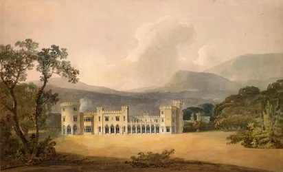 Façade sur jardin du château de Shanbally, comté de Tipperary