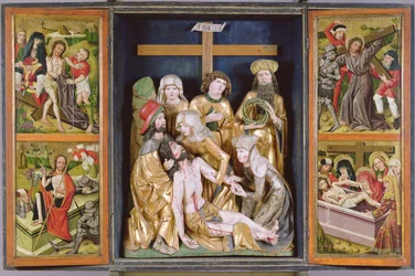Autel de la Passion, Janosret, 1480-90
