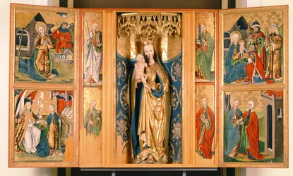 Le Retable de la Vierge Marie de Szepeshely, vers 1480