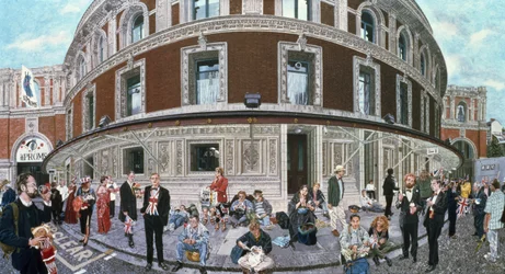 Promeneurs à la dernière nuit, Royal Albert Hall