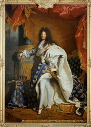 Louis XIV, roi de France Portrait en costume royal ...