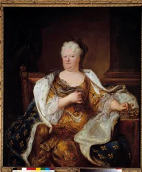 Portrait de la princesse Palatine Charlotte Élisabeth de Bavière