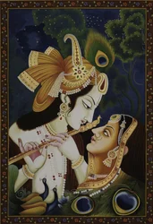 Flûte Krishna Radha