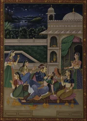 Soirée au palais moghol
