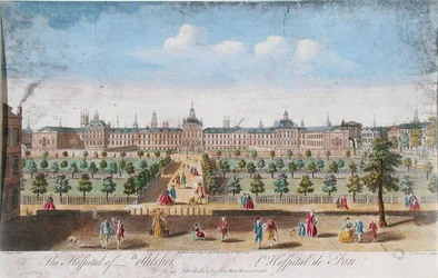 Hôpital de Bethléem, gravé par T. Bonles