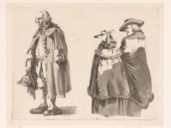 Composition avec trois figures debout